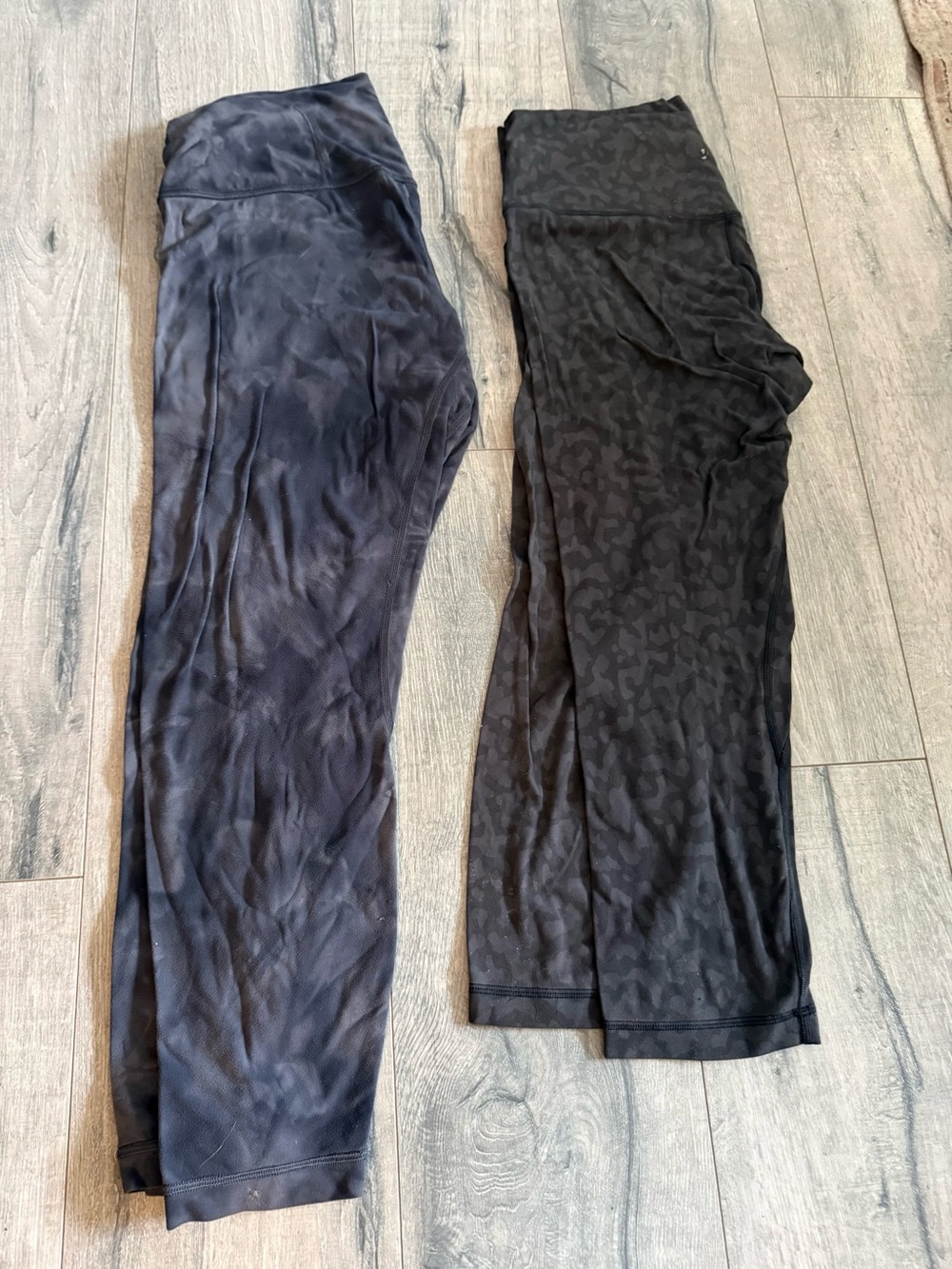 lululemon athletica Black Patterned & Solid Legging Duo